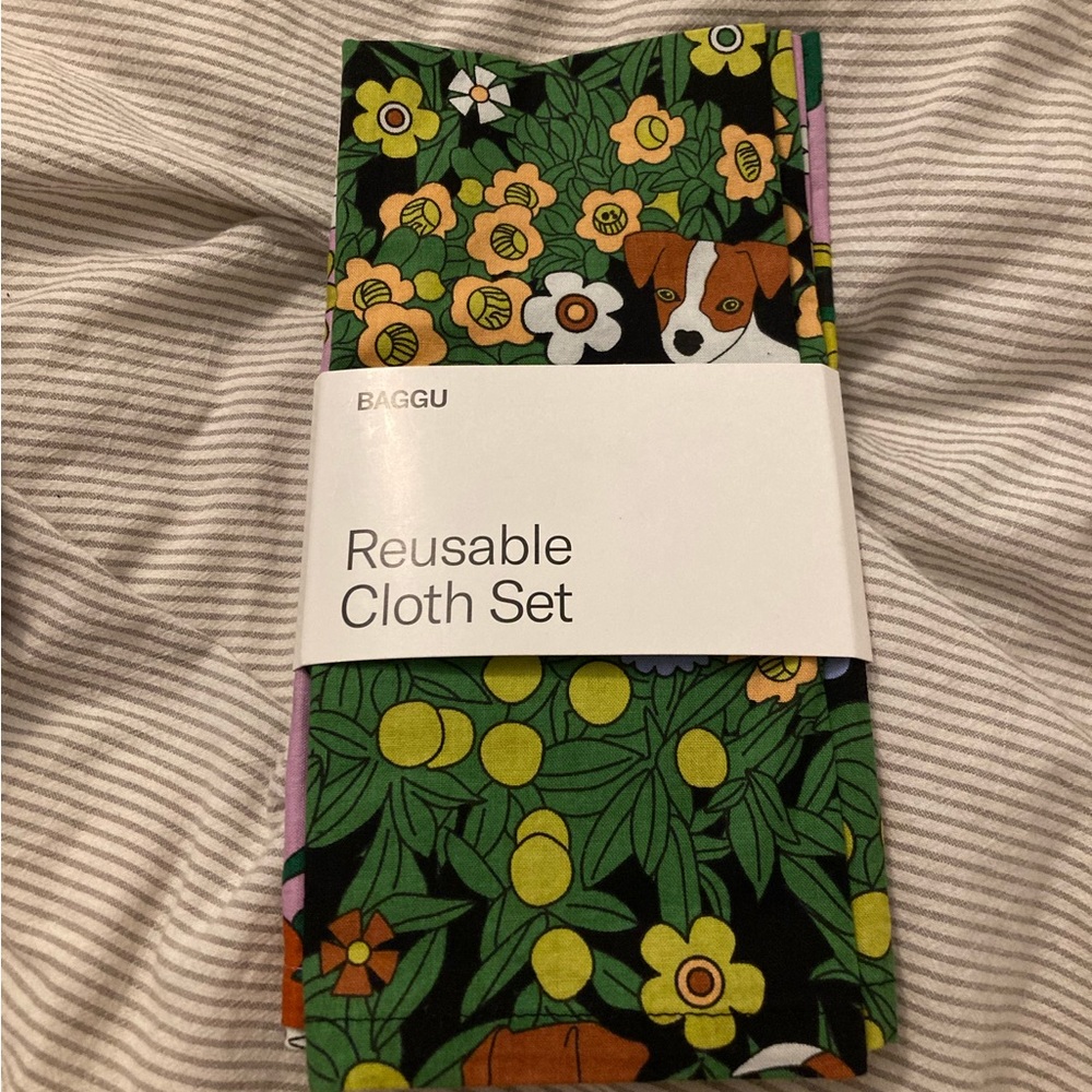BAGGU REUSABLE CLOTH SET